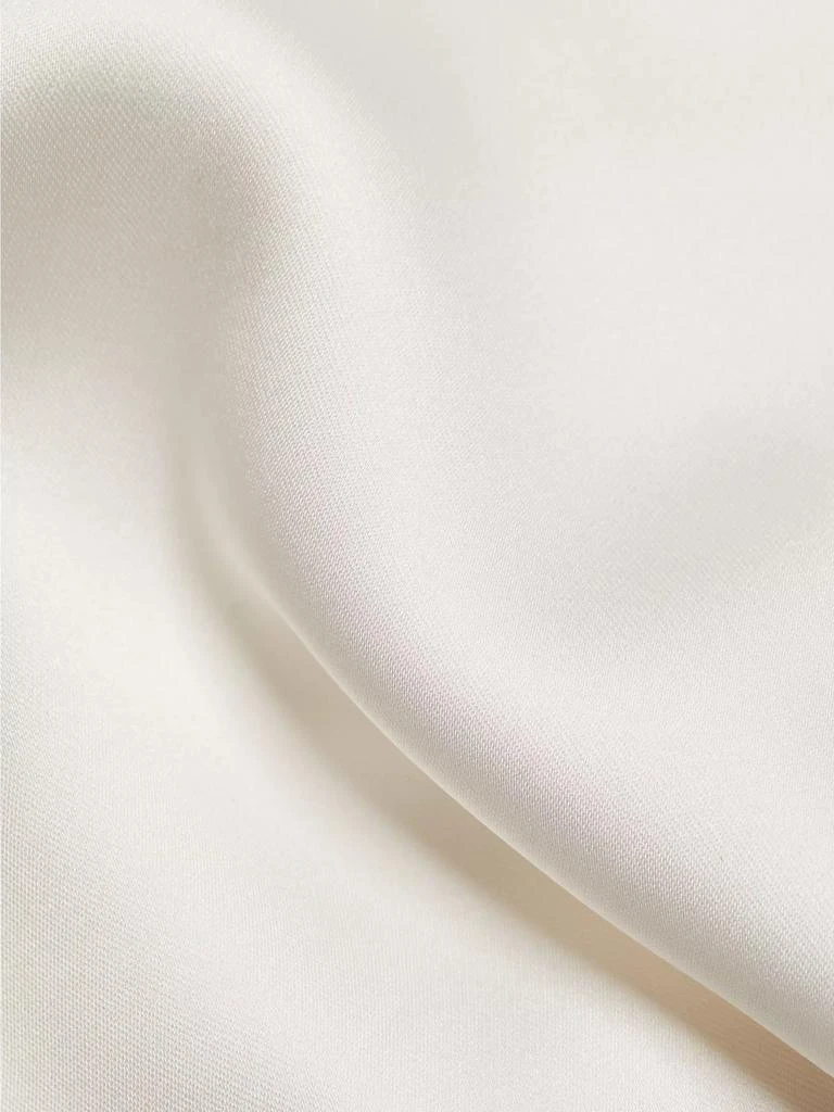 Norma Kamali Strapless Bias Satin Gown 7