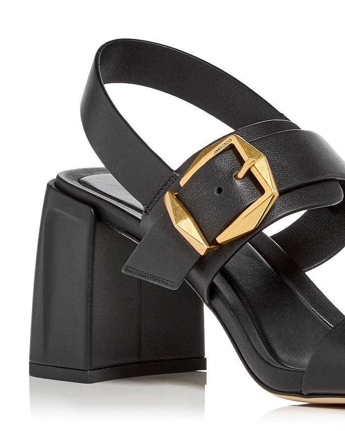 Jimmy Choo Women's Hawke 70 Block Heel Sandals 6