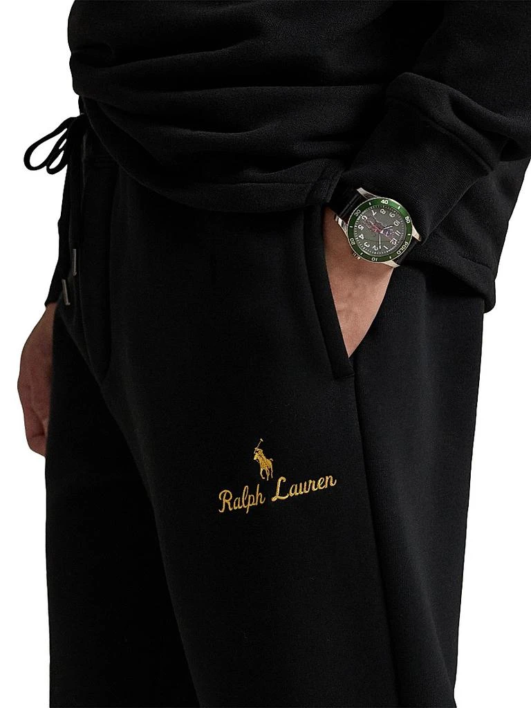 Ralph Lauren Logo Cotton-Blend Athletic Joggers 5