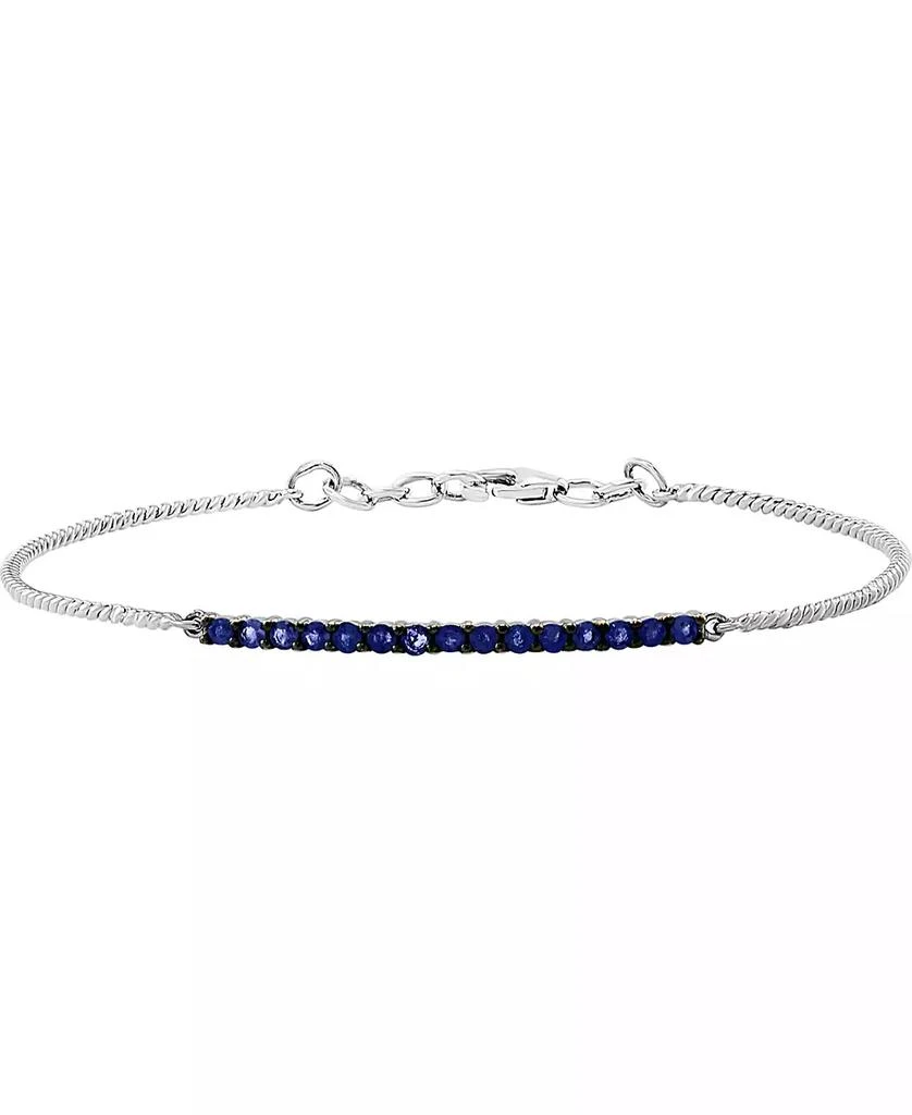 LALI Jewels Sapphire (5/8 ct. t.w.) Tennis Bracelet in 14k White Gold (Also in Ruby 
Emerald)