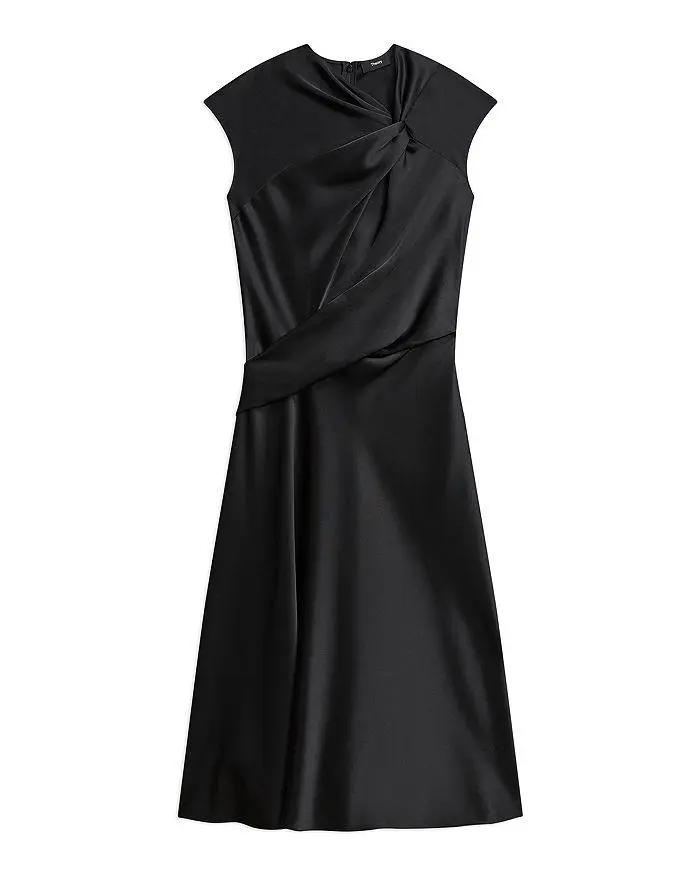 Theory Twist Bodice Dress 8