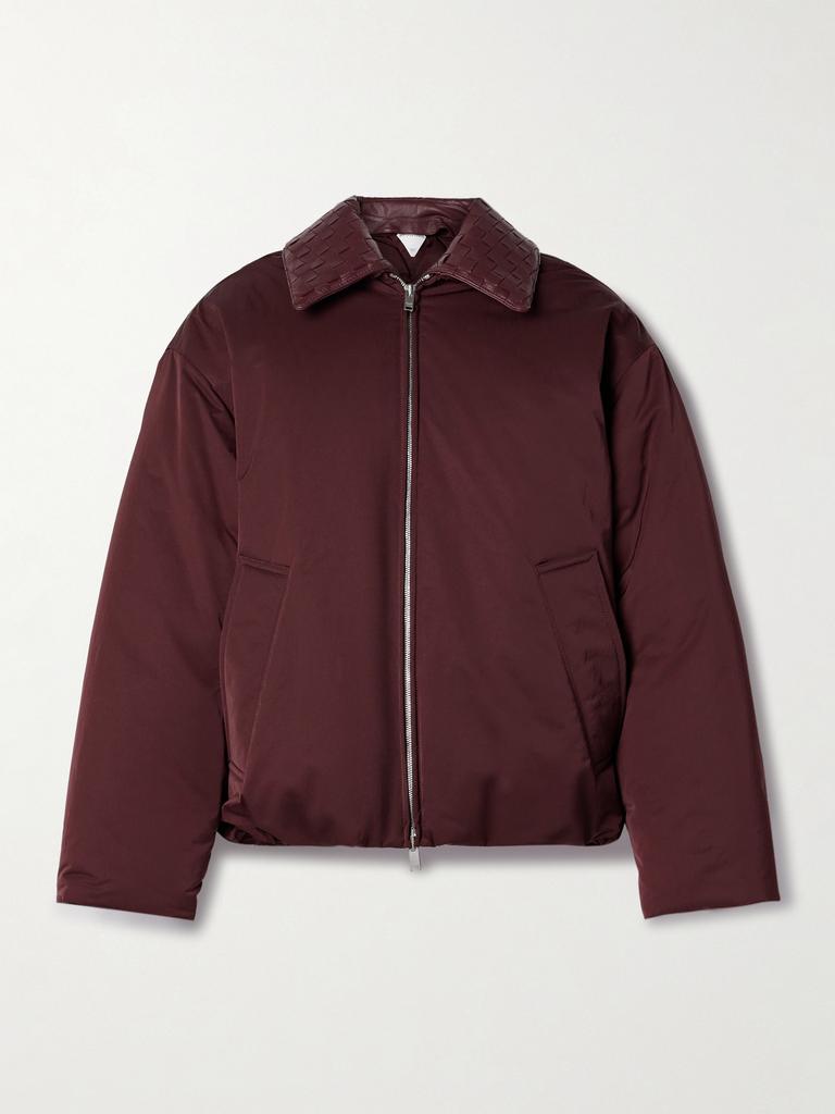 Gucci Gucci rosso ancora technical gabardine jacket