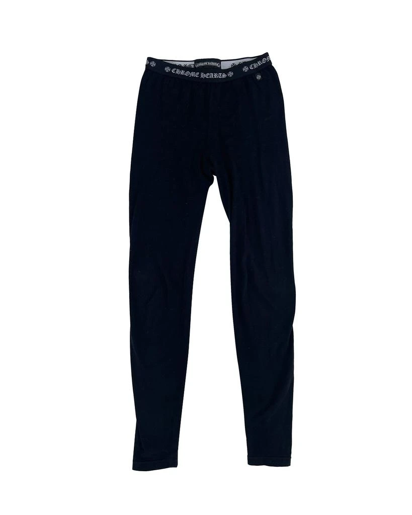Chrome Hearts Leggings Tights Cloth Black 2