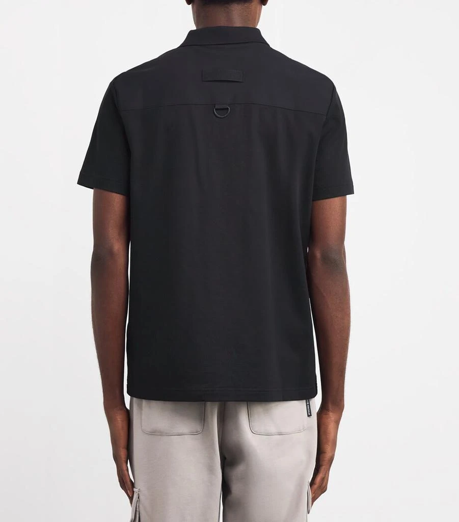 Moose Knuckles Cotton Dalon Chest Pocket Polo Shirt 4