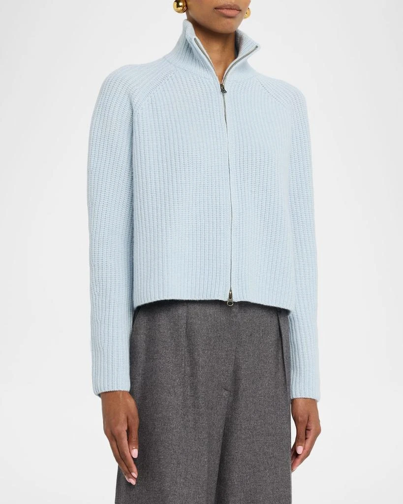 Lisa Yang Sadie Cashmere Zip Cardigan 4