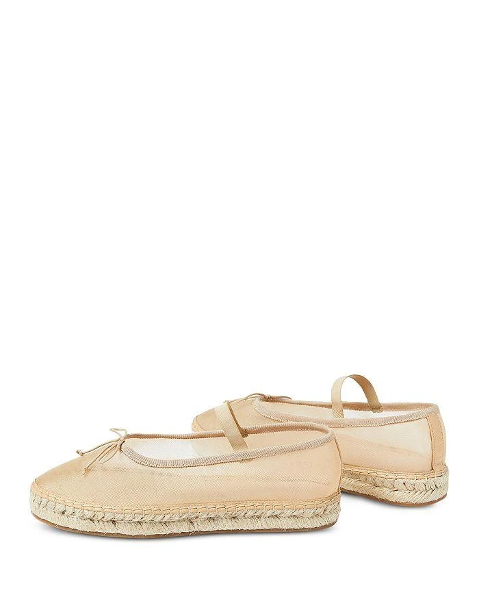 Loeffler Randall Women's Kayla Mesh Espadrille Ballet Flats 5