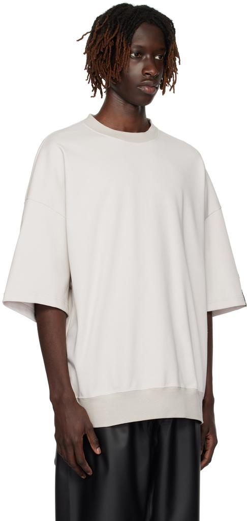 n.hoolywood Gray Drop Shoulder T-Shirt