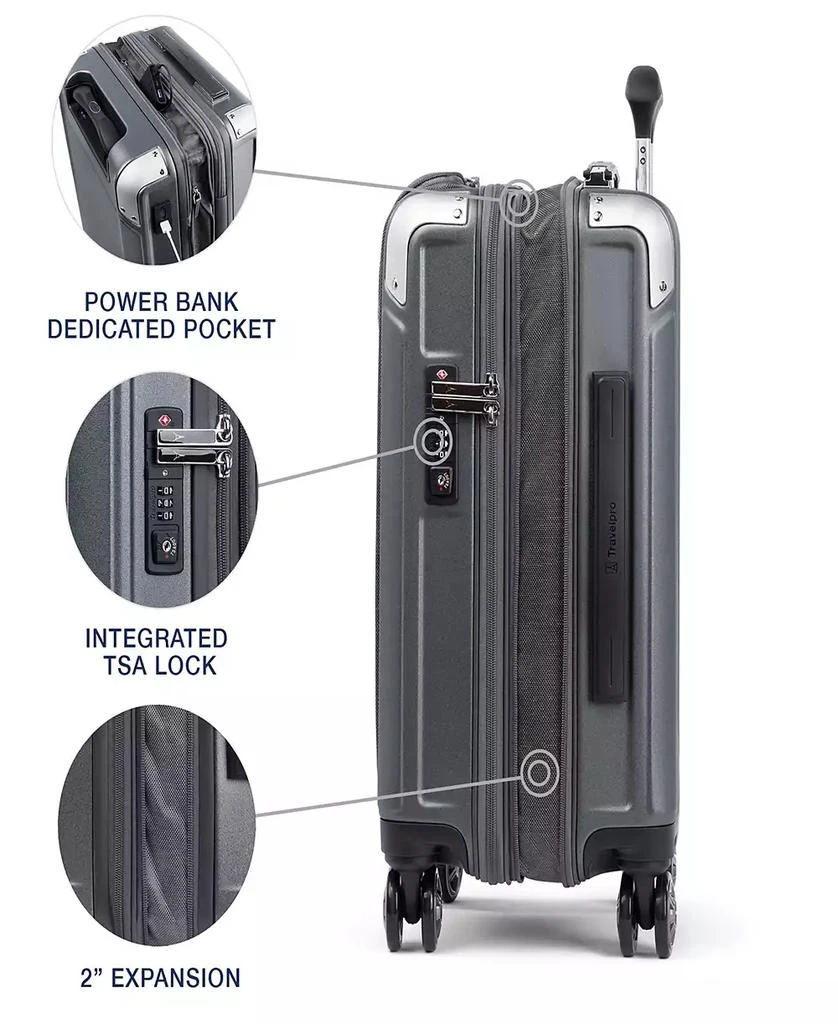 Travelpro Platinum Elite Hardside Compact Business Plus Carry-on Spinner 10