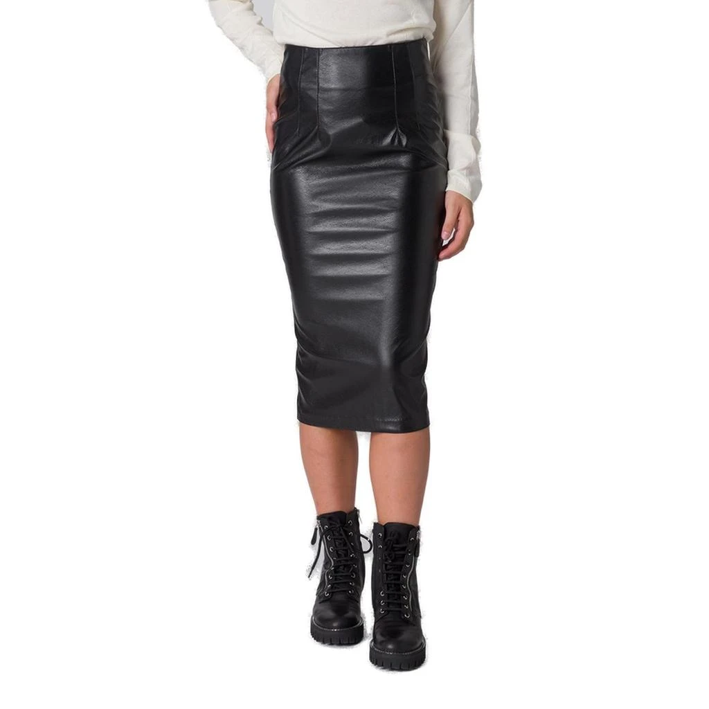 ATOS LOMBARDINI Atos Lombardini Faux Leather Mini Skirt 1