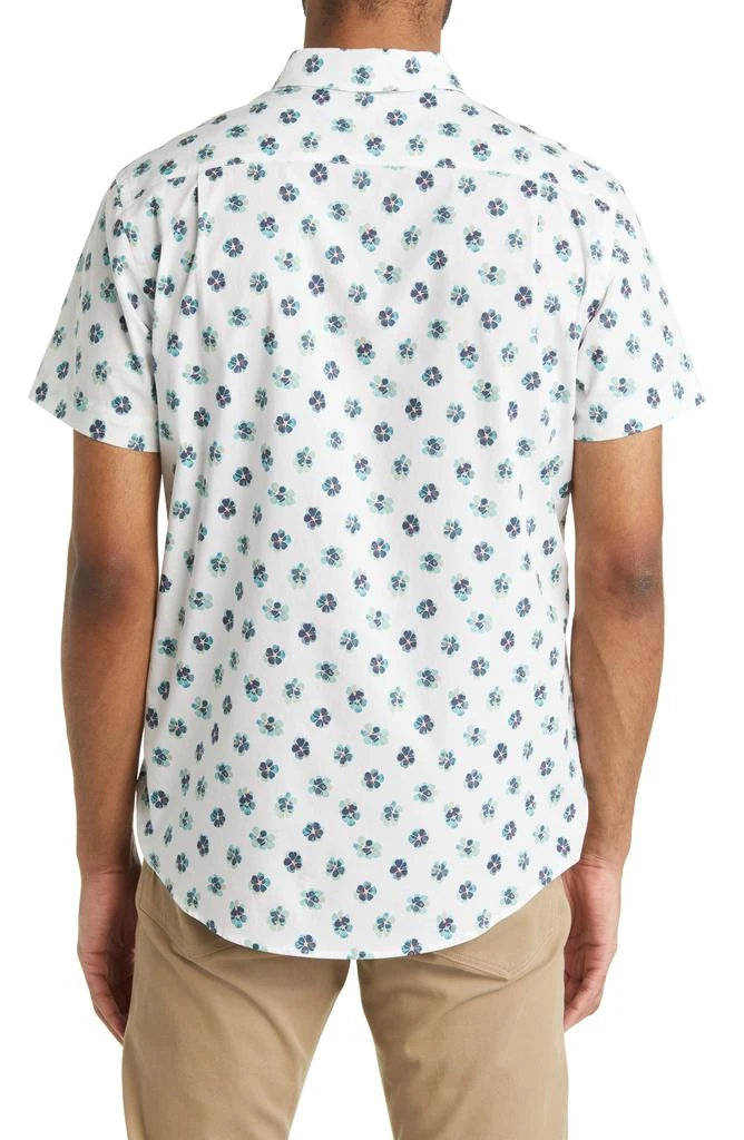 Rodd & Gunn Cobden Grove Sport Fit Floral Short Sleeve Cotton Button-Up Shirt 3