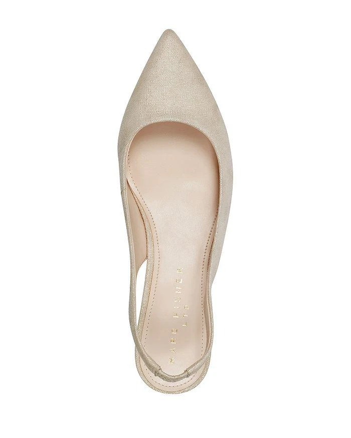 Marc Fisher Women's Posey Pointed Toe Slip On Slingback Pumps 3