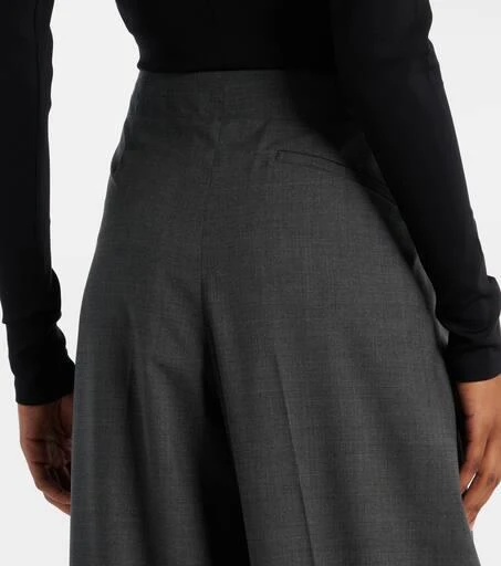 Mugler Wool barrel-leg pants 6
