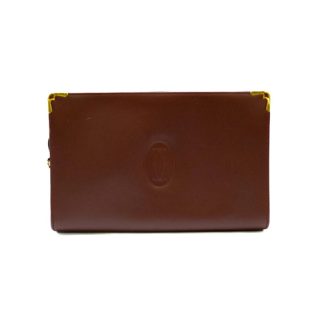 Cartier Color Leather Clutch Bag (Pre-Owned) 1