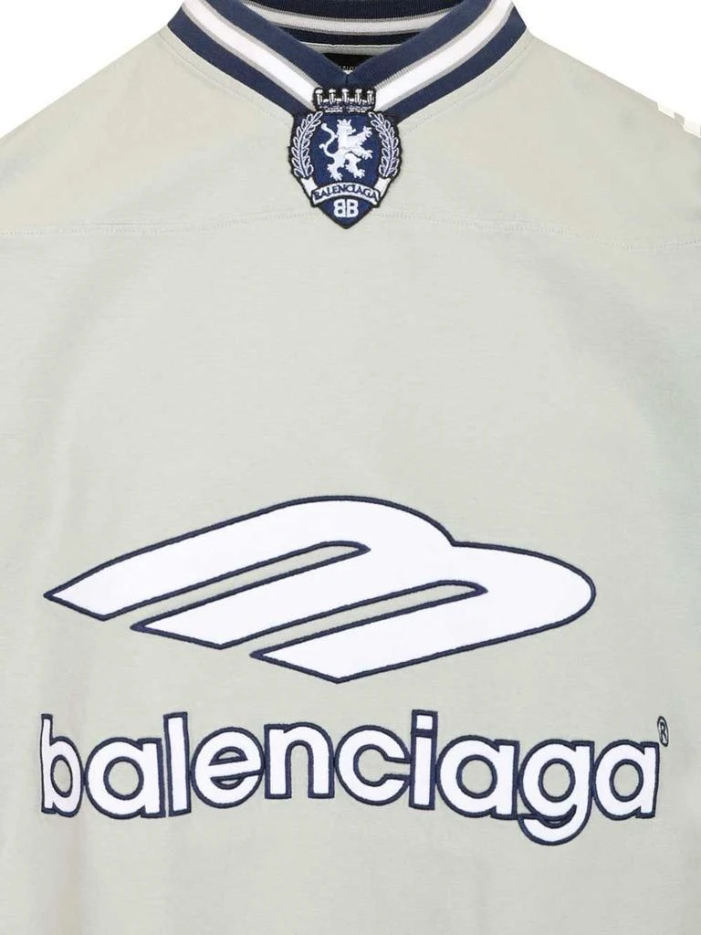 Balenciaga Balenciaga 3B Football Oversized V-Neck T-Shirt 1