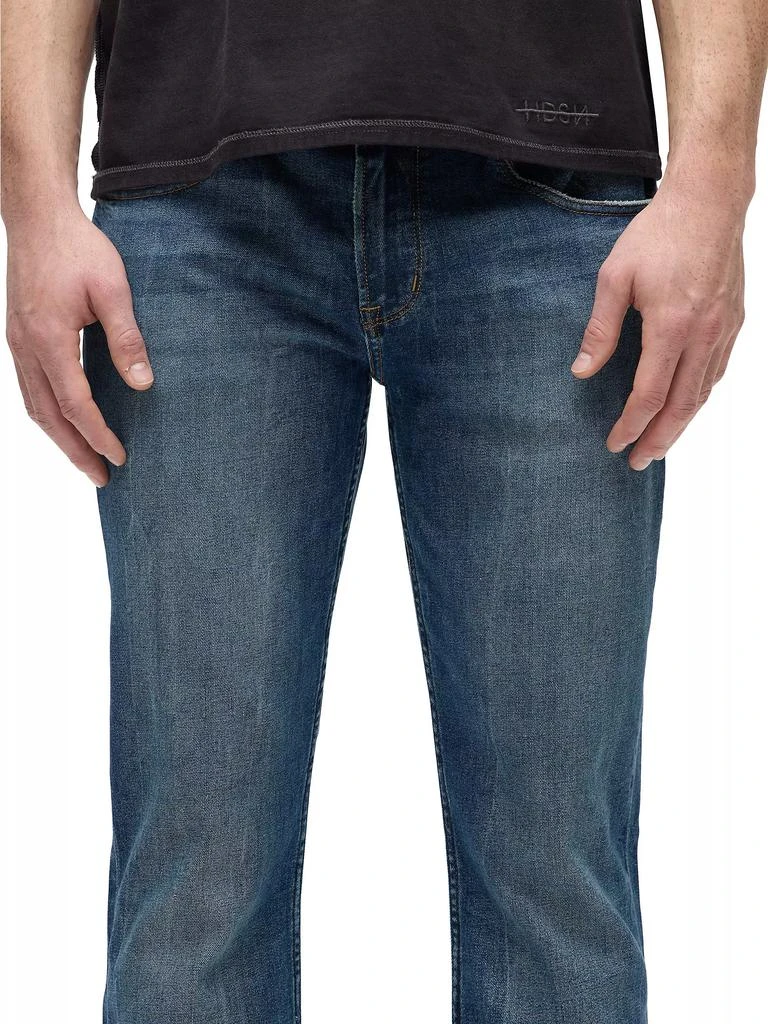 Hudson Byron Stretch Straight-Leg Jeans 7