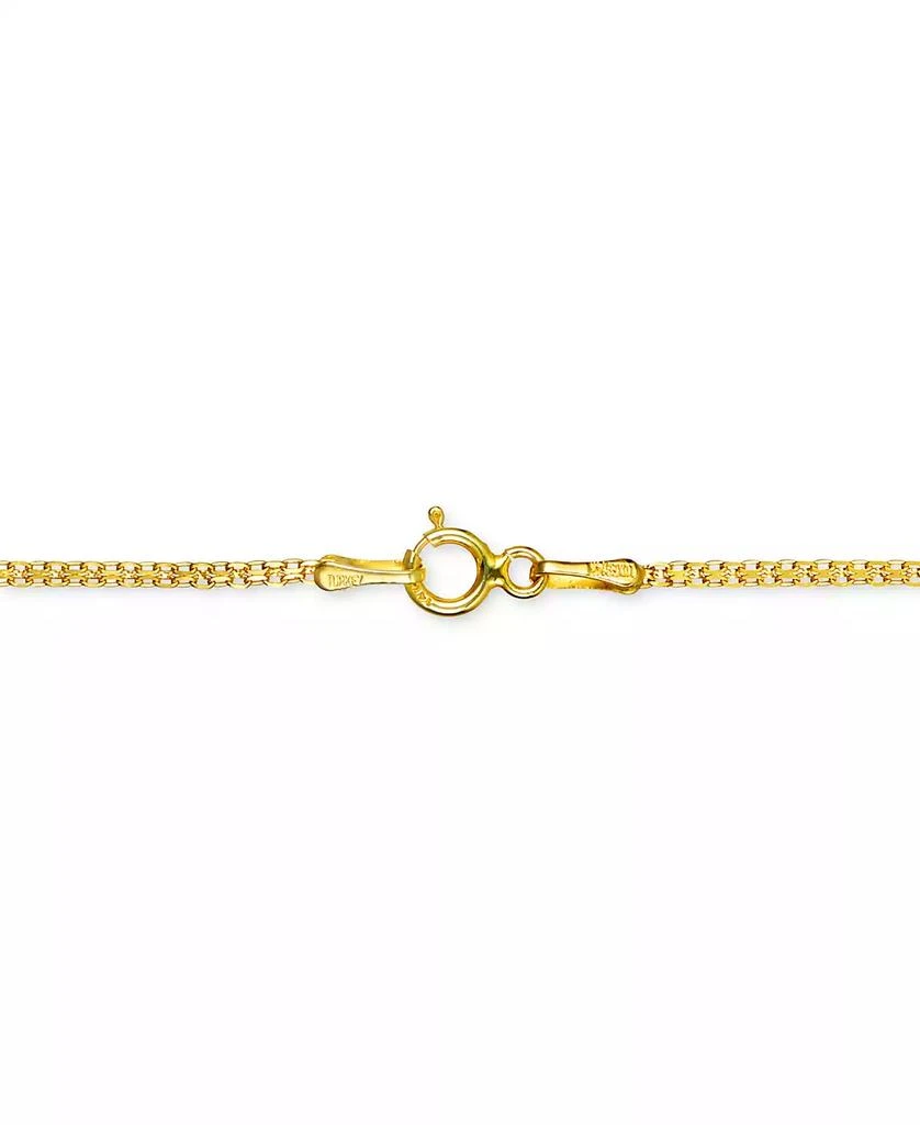 Macy's 18" Bismark Link Chain Necklace (1-1/2mm) in 14k Gold 3