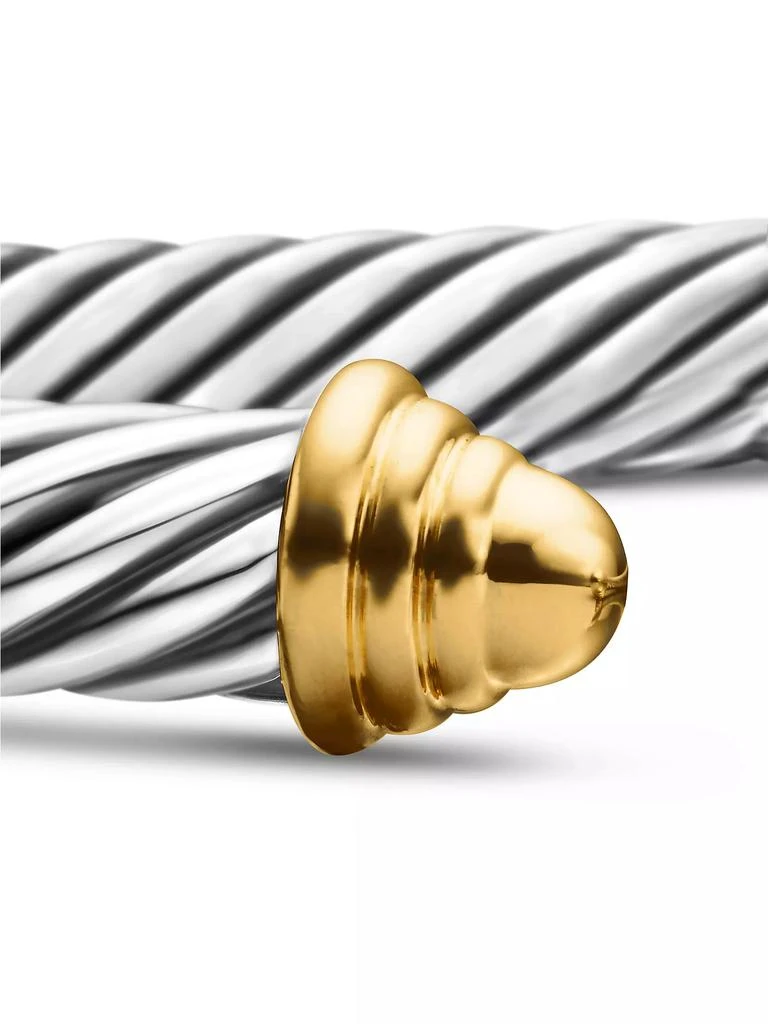 David Yurman Classic Cable Bracelet in Sterling Silver 6