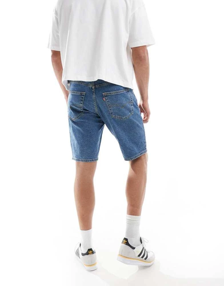 Levi's Levi's 445 athletic straight fit denim shorts in mid wash 5