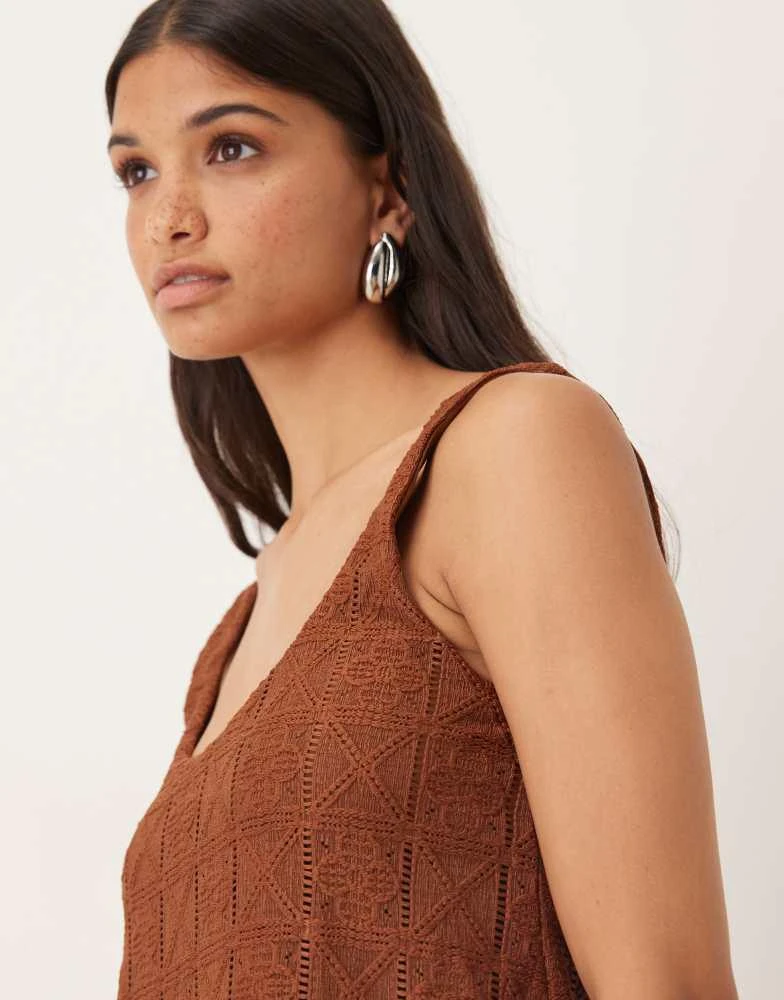 sachin and babi light blue dress Shop ASOS DESIGN crochet scoop trapeze swing mini dress in chocolate on  Sale at BeyondStyle – Get 60% Off ASOS DESIGN crochet scoop trapeze swing  mini dress in chocolate with Limited-Time Flash