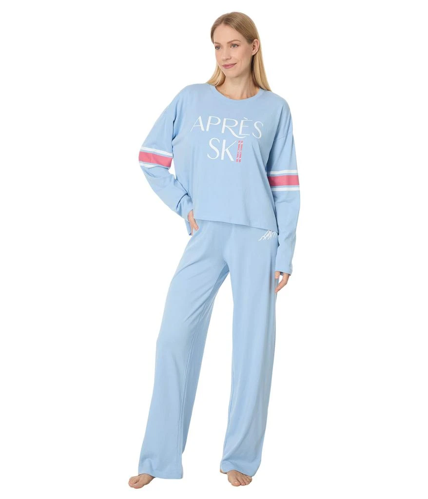 P.J. Salvage Cotton Modal Jersey Softee Pajama Set 1