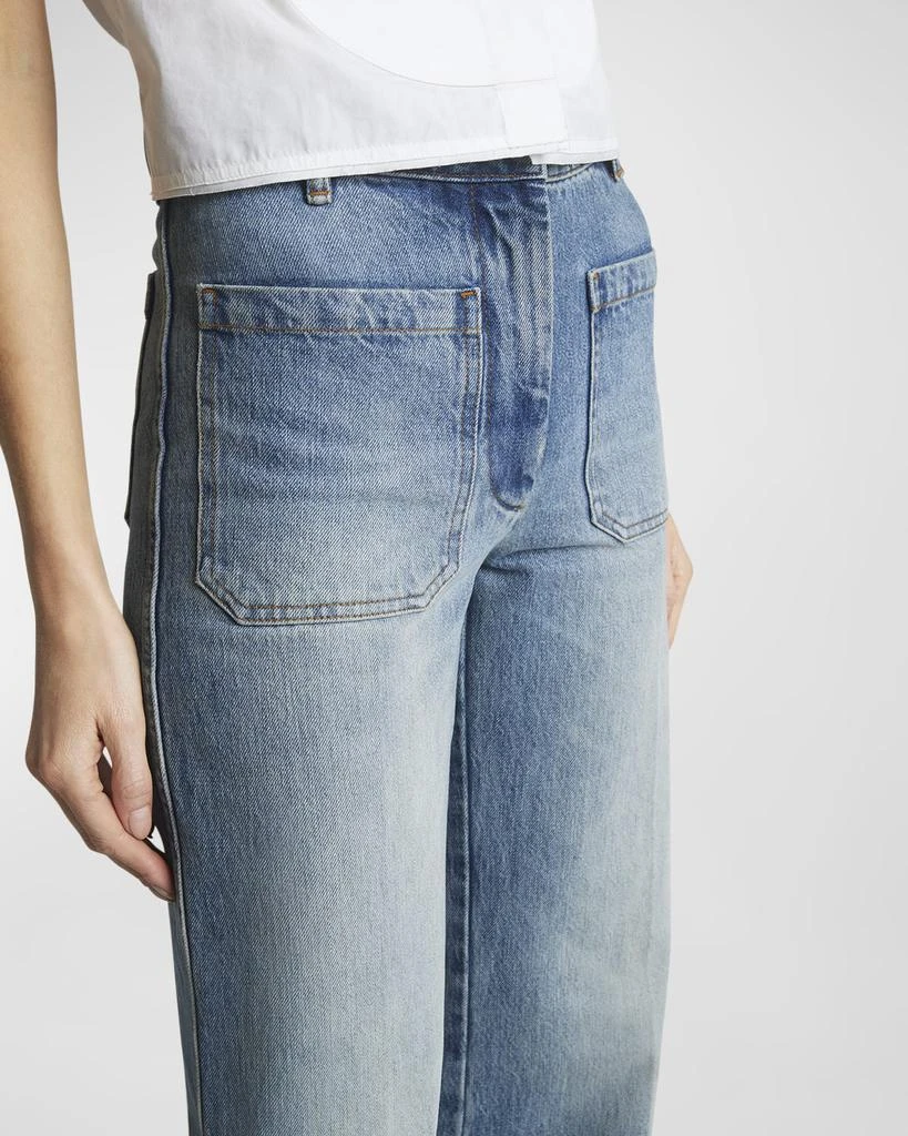 Victoria Beckham Alina Straight-Leg Jeans 7
