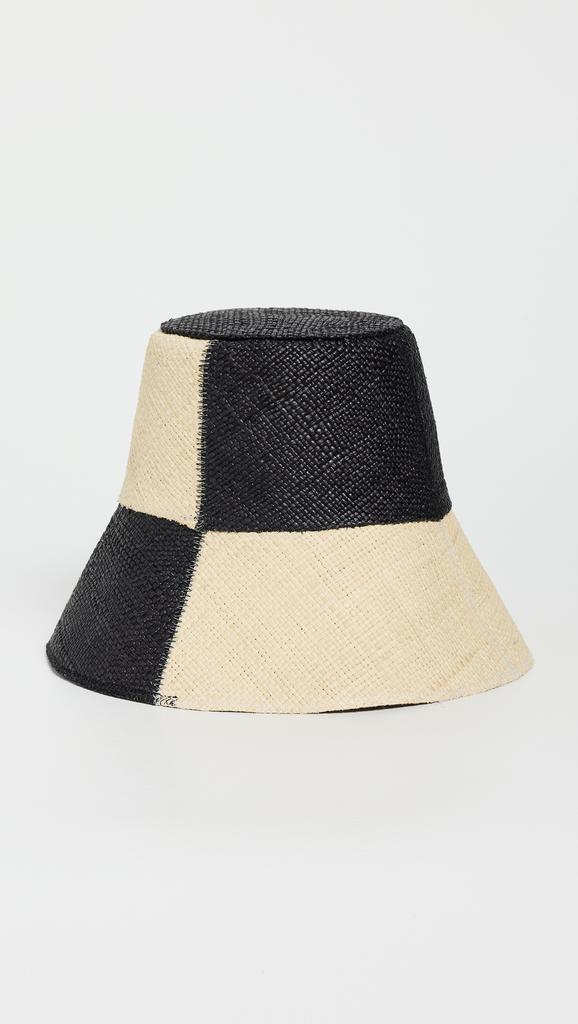 JOHANNA ORTIZ Antique Ecru/Iconic Black Heaven and Earth Hat