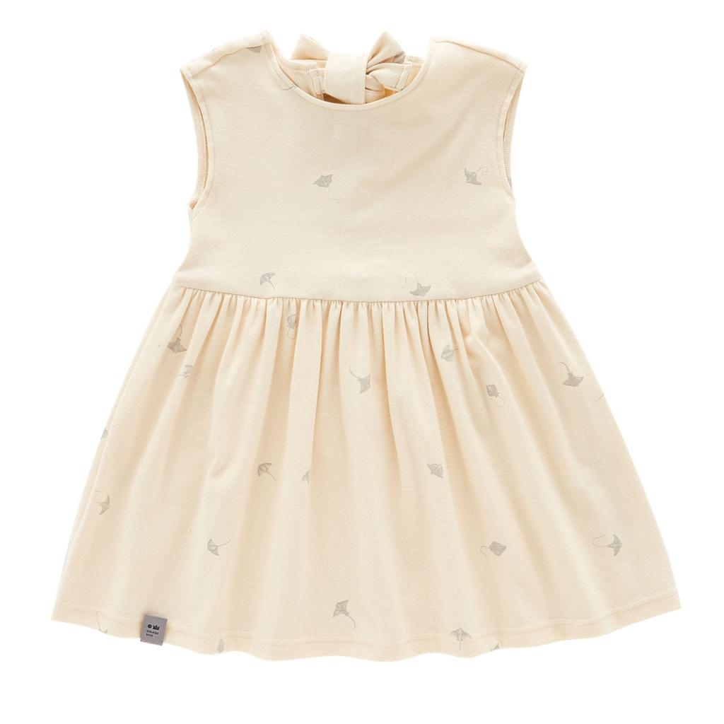 Omamimini Fit & Flare Jersey Dress