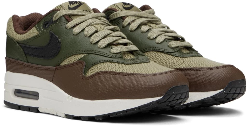 NIKE Khaki Air Max 1 Essential Premium Sneakers 4