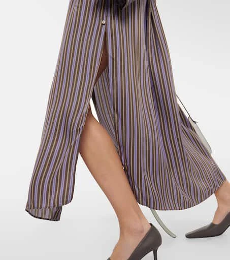Acne Studios Delestina striped shirt dress 6