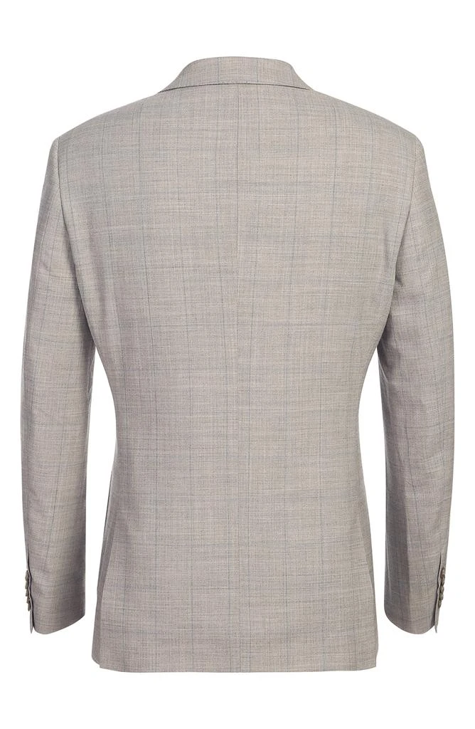 English Laundry Plaid Grey Wool Blend Suit 7