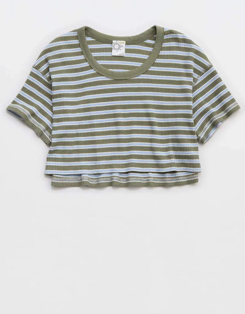 OFFLINE OFFLINE By Aerie Wow! Waffle Scoop T-Shirt 3
