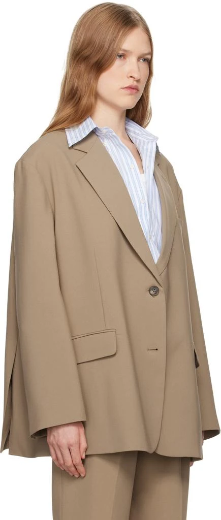 The Frankie Shop Beige Bea Blazer 2