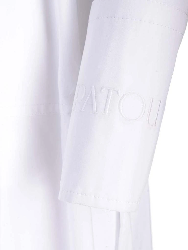 PATOU Patou Elasticated-Waist Long Sleeved Maxi Dress 4