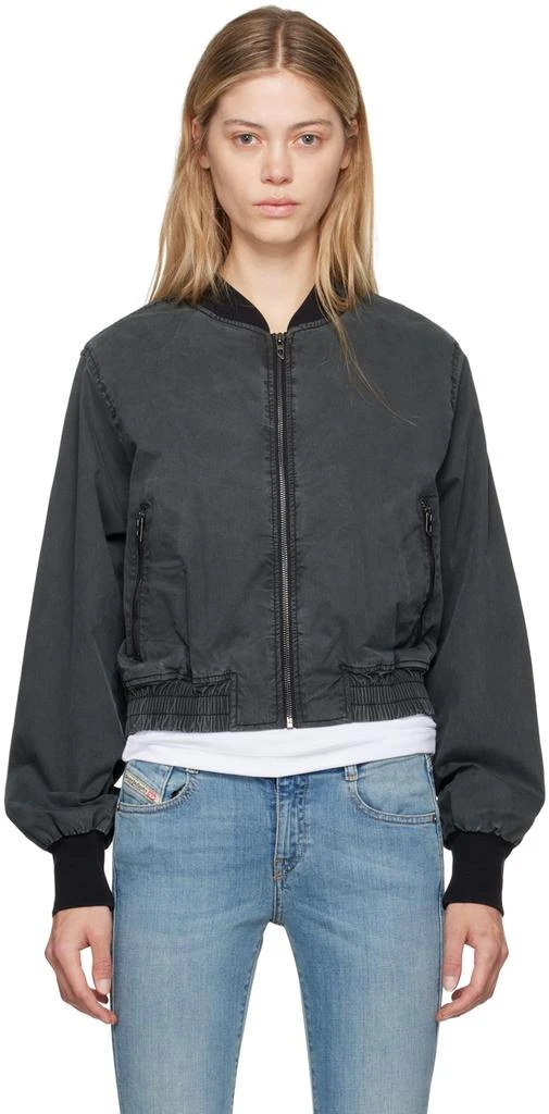 Diesel Black G-Rail-P1 Bomber Jacket 1