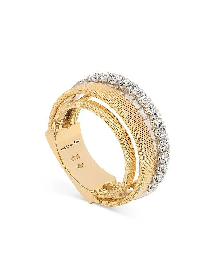 Marco Bicego 18K Yellow 
White Gold Masai Diamond Strand Ring