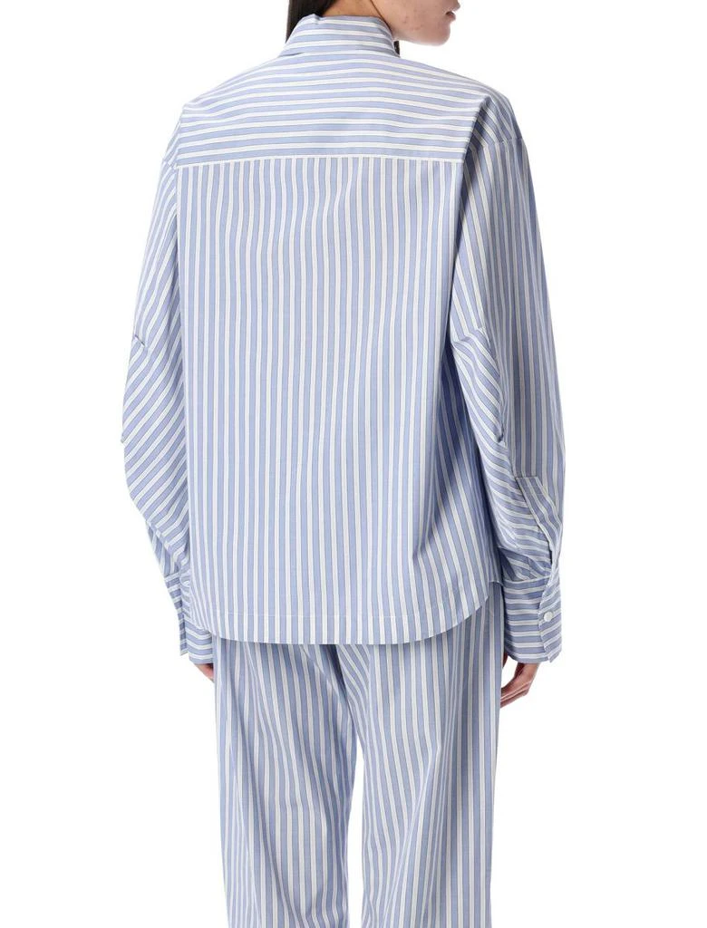 The Attico The Attico Eliza Striped Shirt 2
