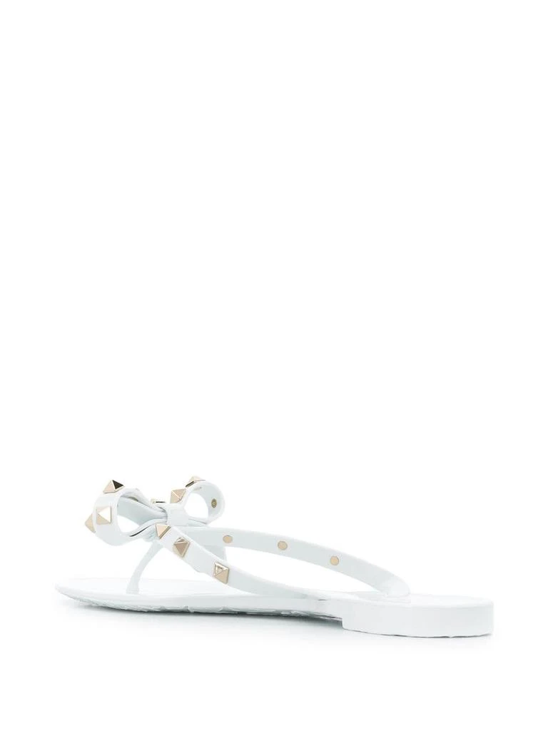 Valentino ROCKSTUD RUBBER THONG SANDALS 3