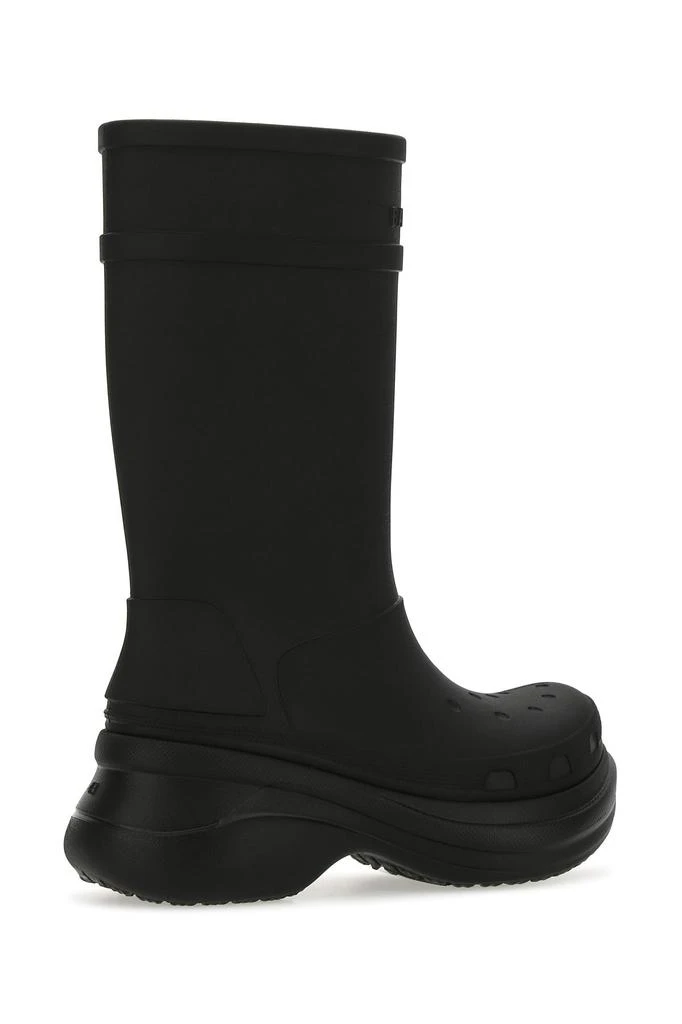 Balenciaga Black rubber Crocs boots 2