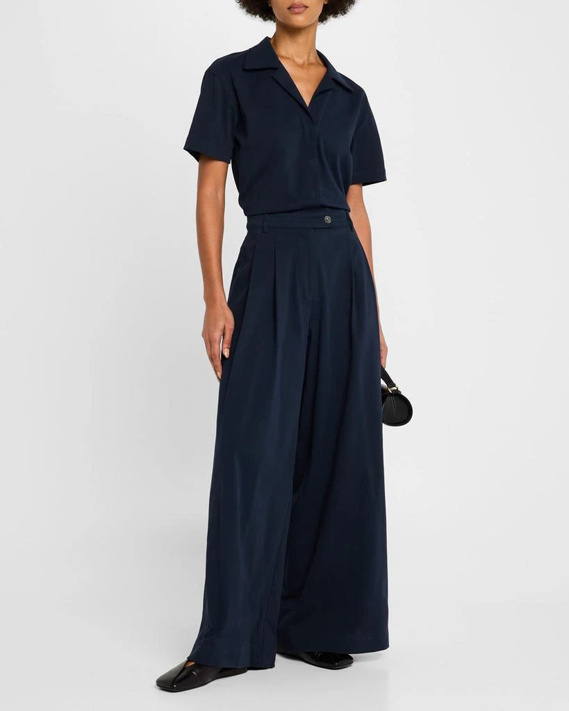 Rivet Utility Stylist Wide-Leg Twill Jumpsuit 2
