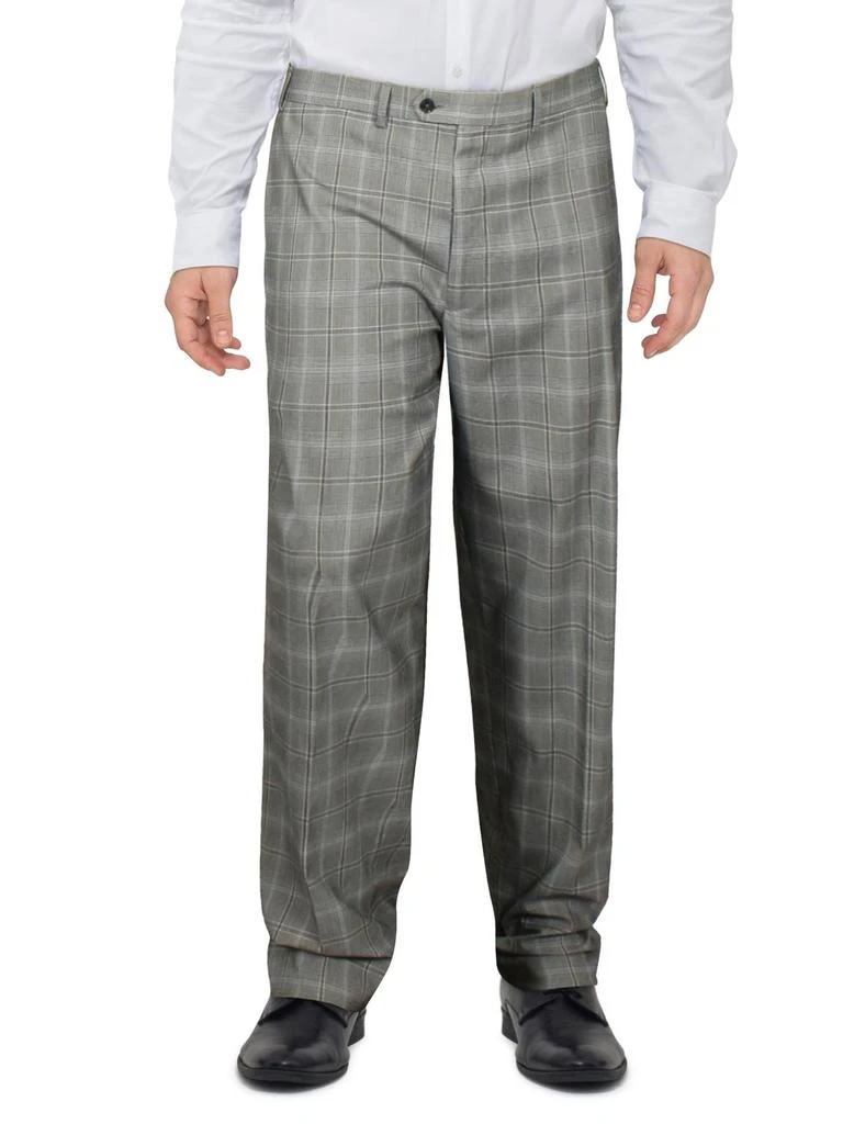 Sean John Mens Classic Fit Pattern Suit Pants 1