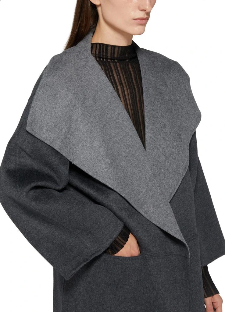 Toteme Long wool and cashmere coat 4