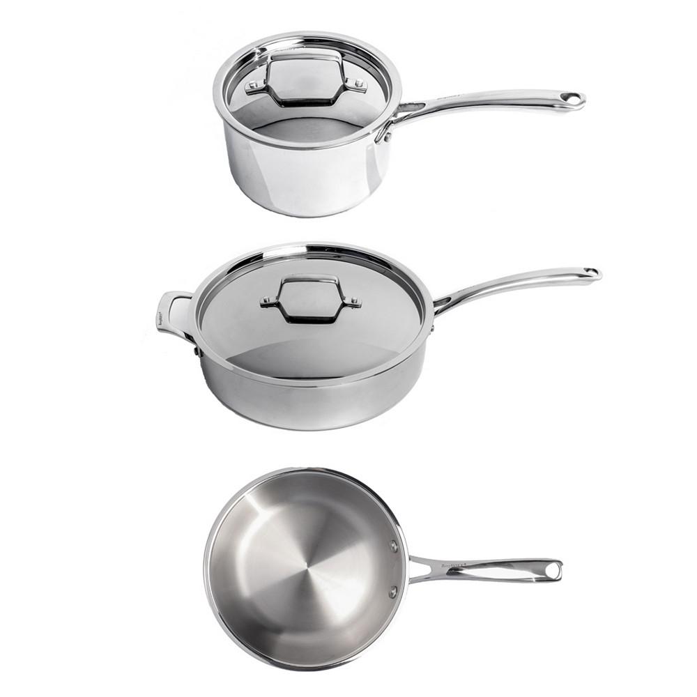 BergHOFF Professional Tri-Ply 18/10 Stainless Steel 5 Piece Starter Cookware Set