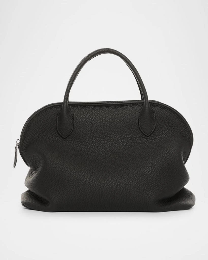 The Row Agnes Bowling Top-Handle Bag in Grain Leather 3