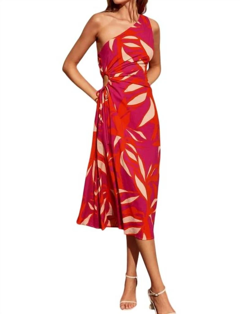 Dress Forum Dress Forum - Cosmo Keep In Touch Asymmetrical Midi Dress 3