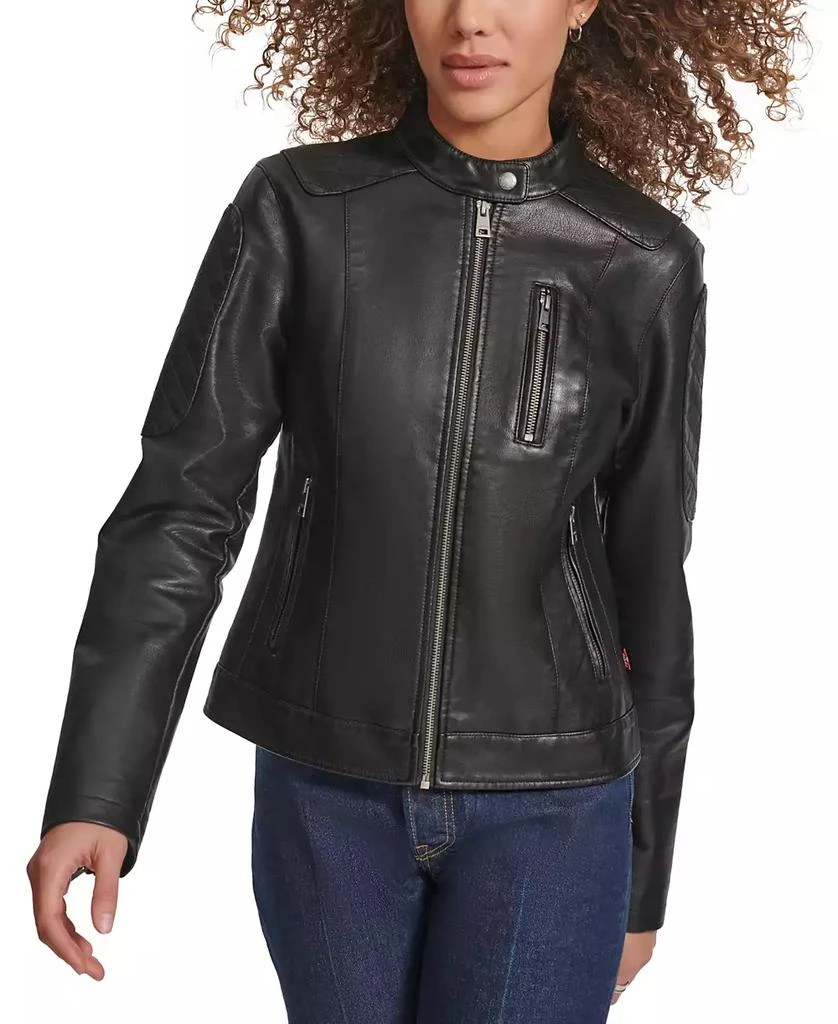 Levi's Women's Faux Leather Biker Jacket 4