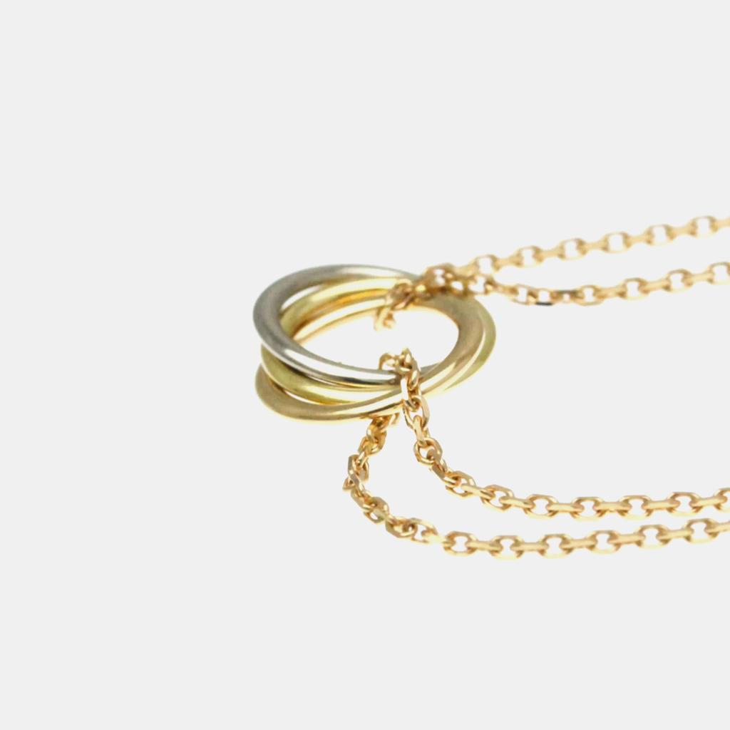 Cartier Cartier 18K Yellow Gold, Rose Gold, White Gold Trinity Chain Bracelet