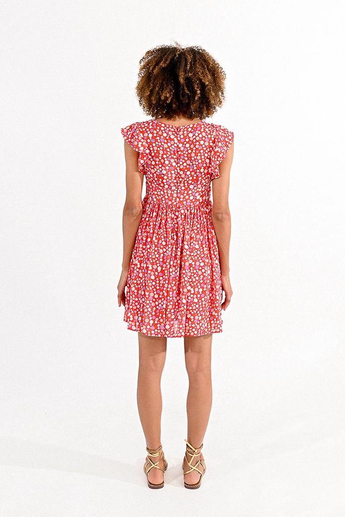 Molly Bracken Molly Bracken - Polka Dot Woven Dress