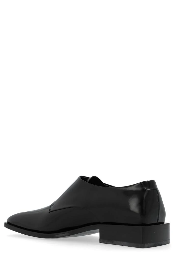 Salvatore Ferragamo Ferragamo Square-Toe Double Buckled Loafers 3