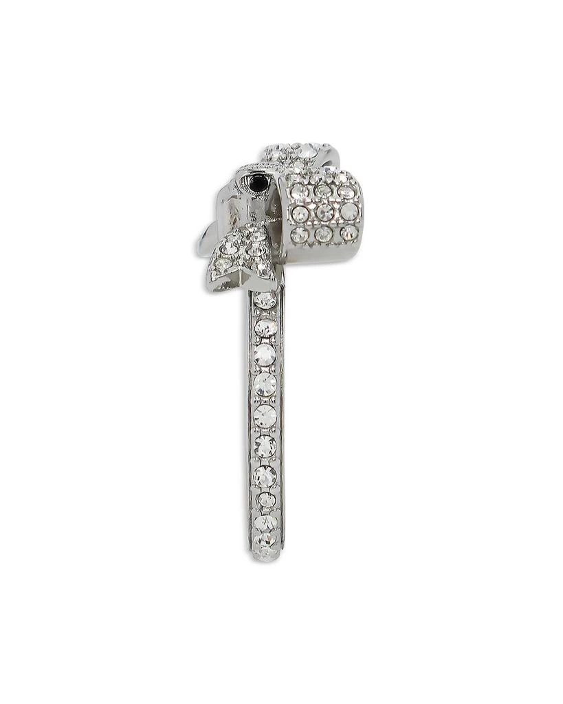 Kurt Geiger Pavé Eagle Head Bow Statement Ring 3