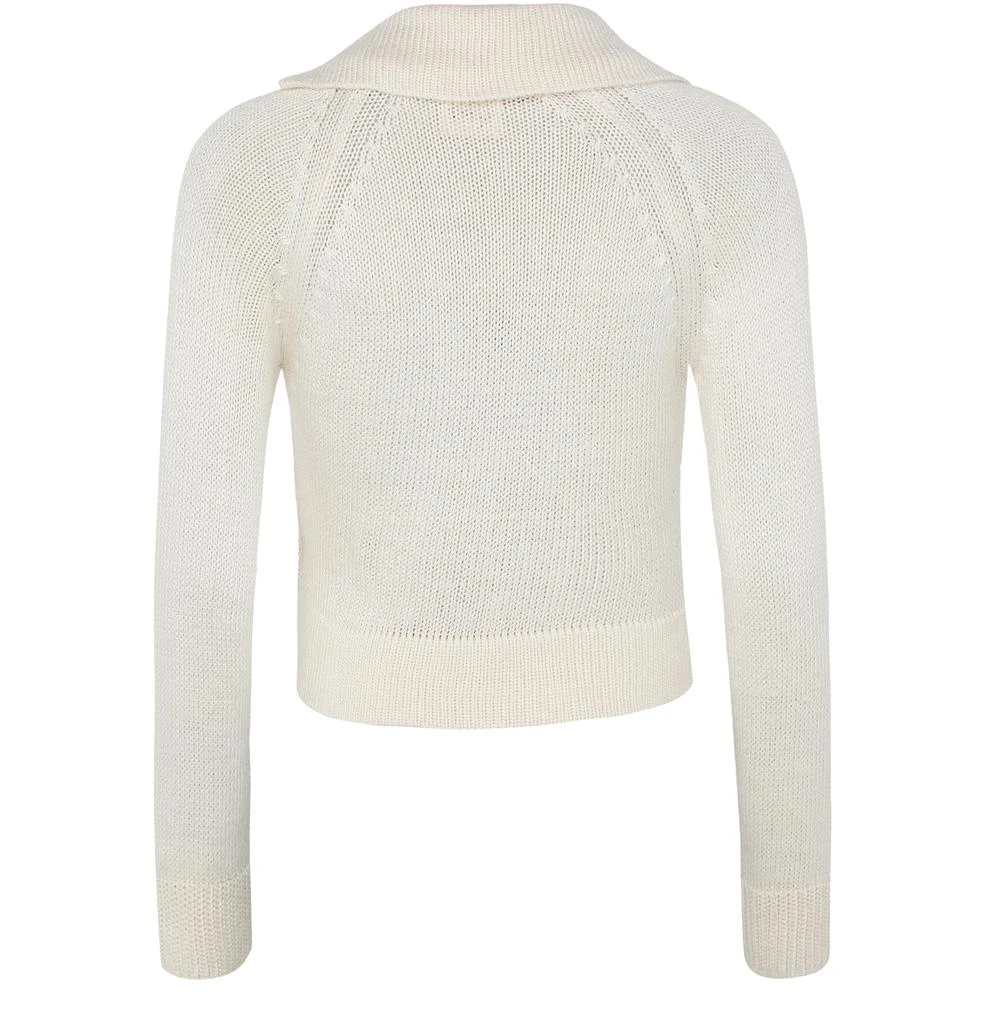 Khaite Lorrai silk cardigan 3